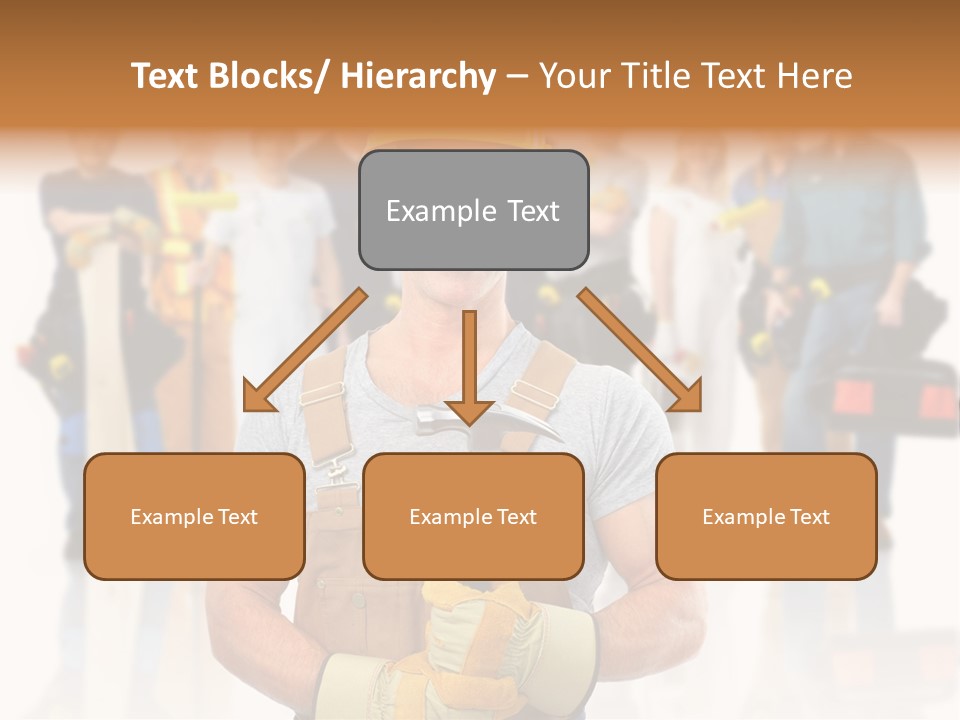 Working Carpenter Occupation PowerPoint Template