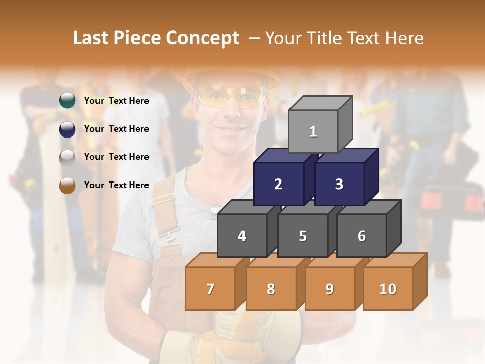 Working Carpenter Occupation PowerPoint Template