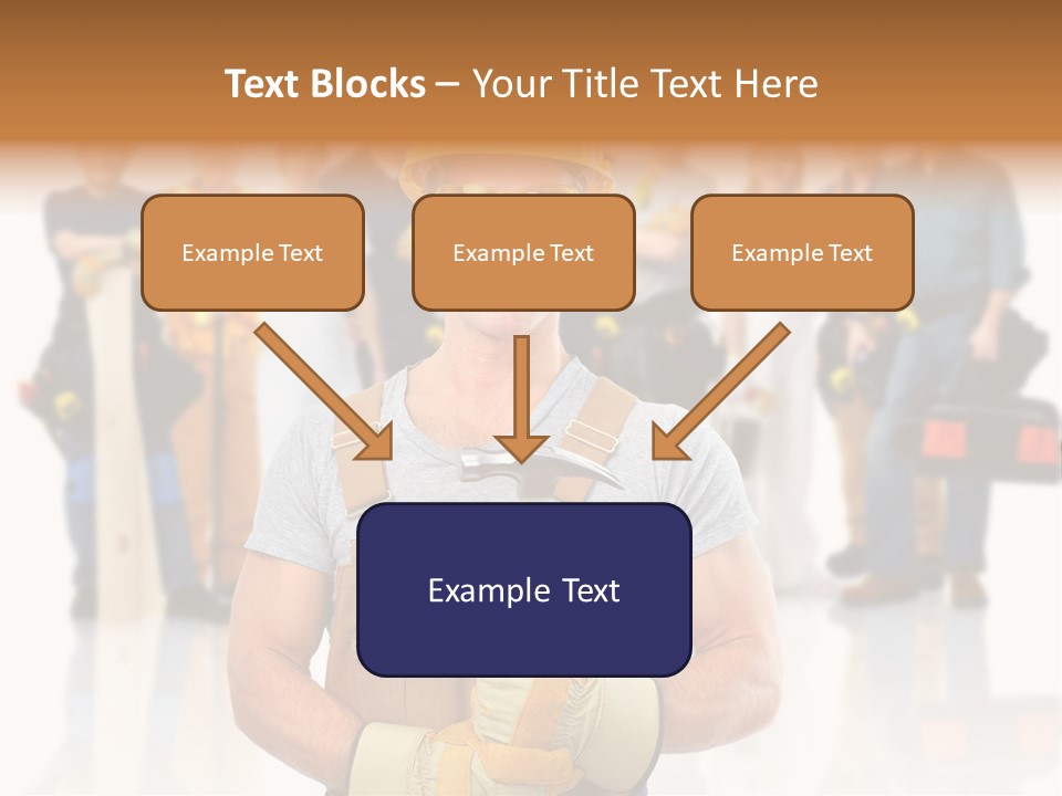 Working Carpenter Occupation PowerPoint Template
