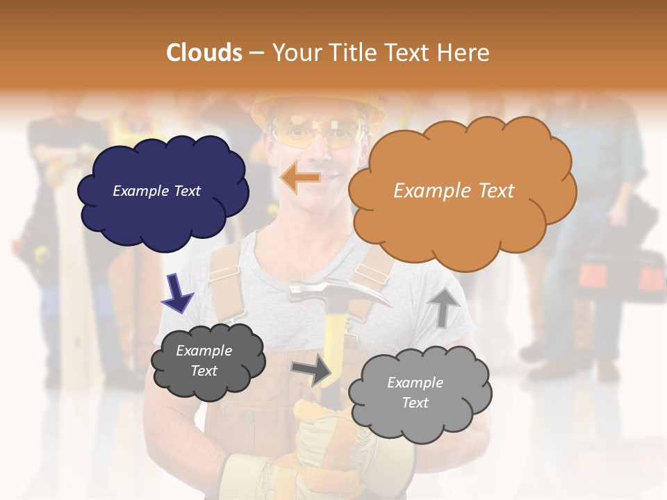 Working Carpenter Occupation PowerPoint Template