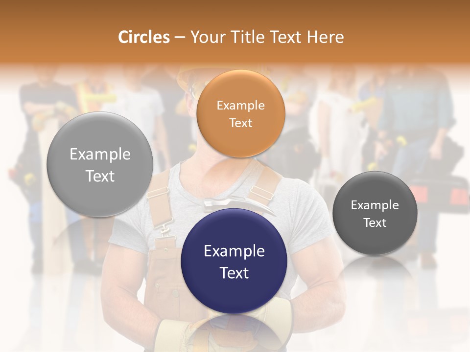 Working Carpenter Occupation PowerPoint Template