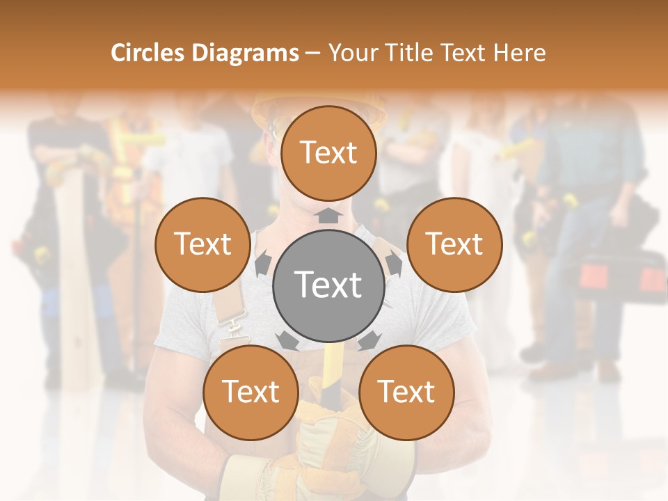 Working Carpenter Occupation PowerPoint Template