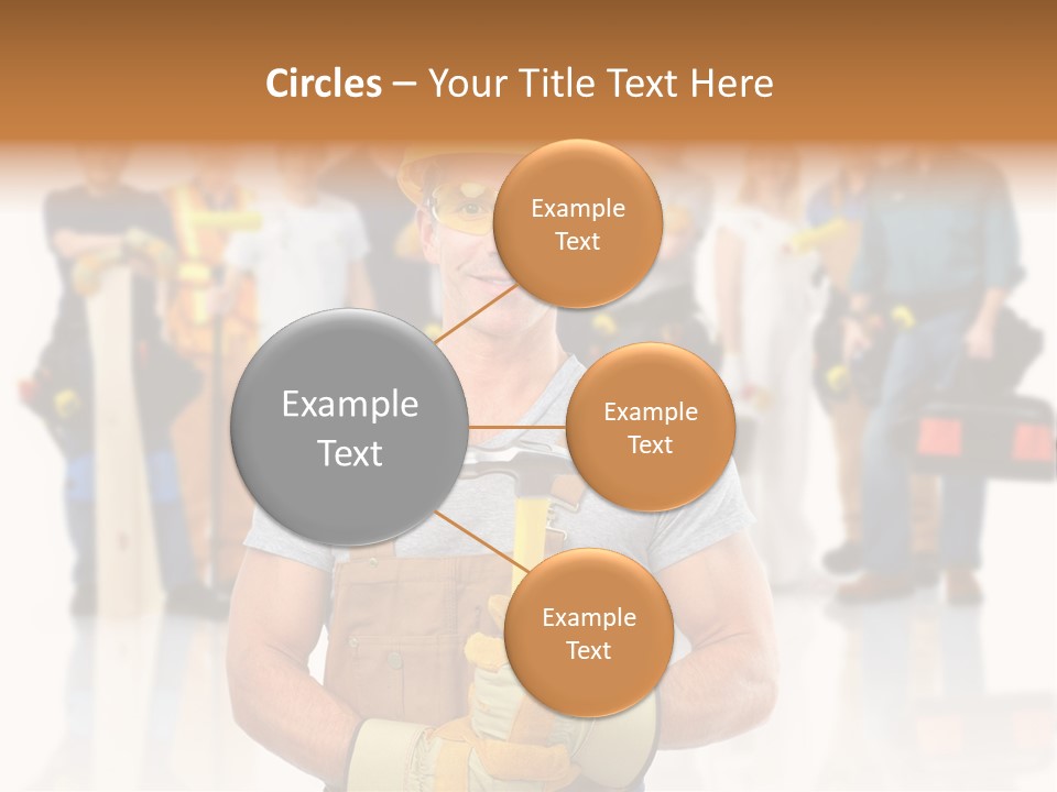 Working Carpenter Occupation PowerPoint Template