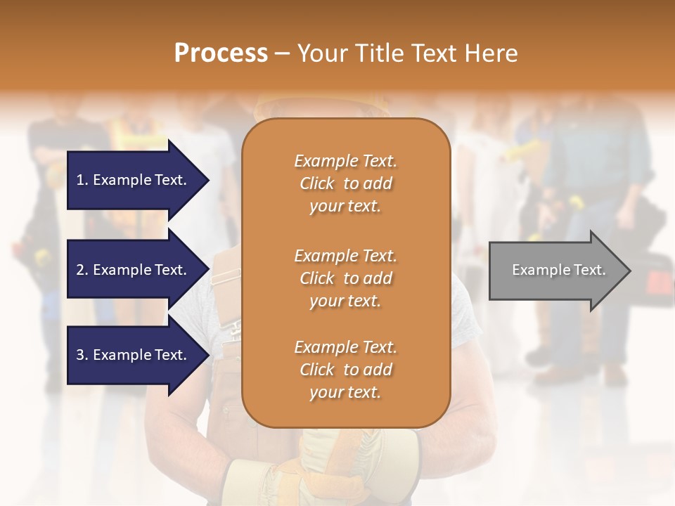 Working Carpenter Occupation PowerPoint Template