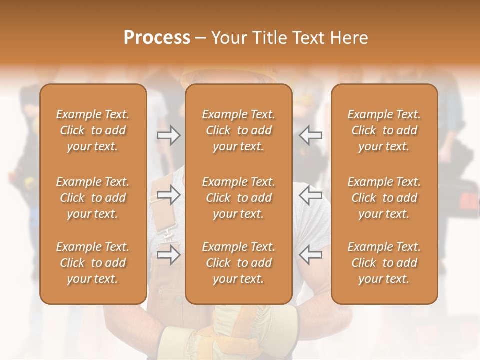 Working Carpenter Occupation PowerPoint Template