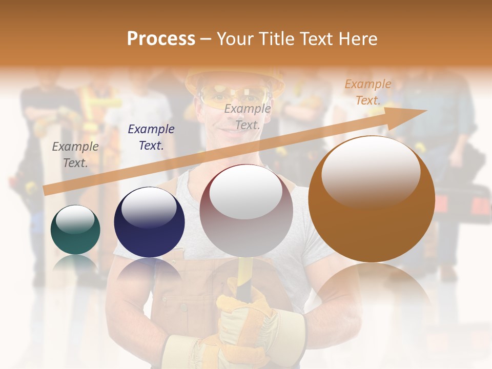 Working Carpenter Occupation PowerPoint Template