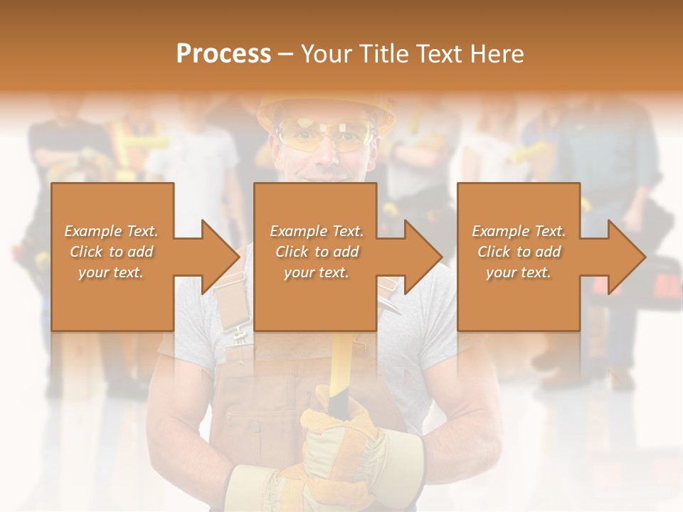 Working Carpenter Occupation PowerPoint Template