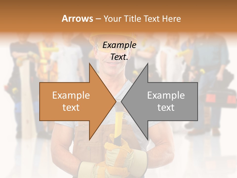 Working Carpenter Occupation PowerPoint Template