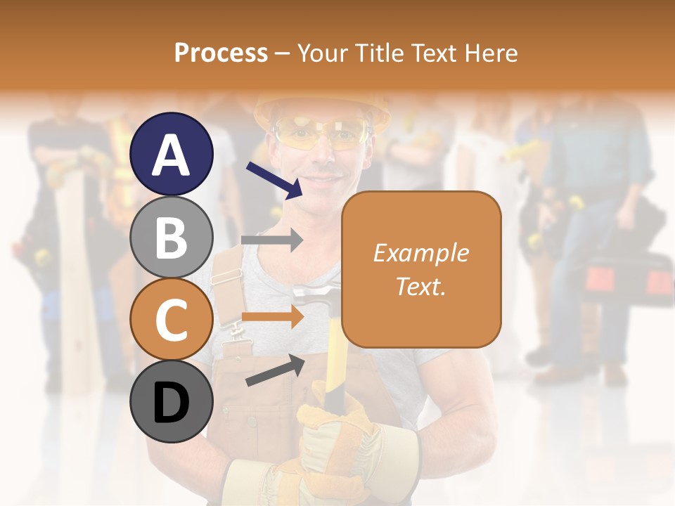 Working Carpenter Occupation PowerPoint Template