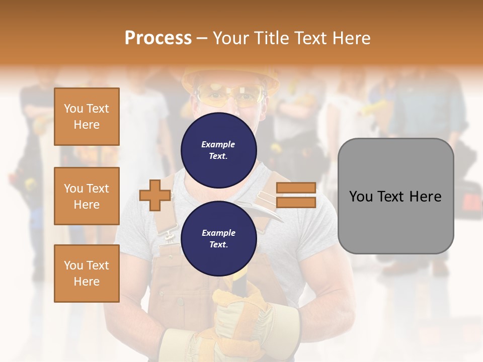Working Carpenter Occupation PowerPoint Template