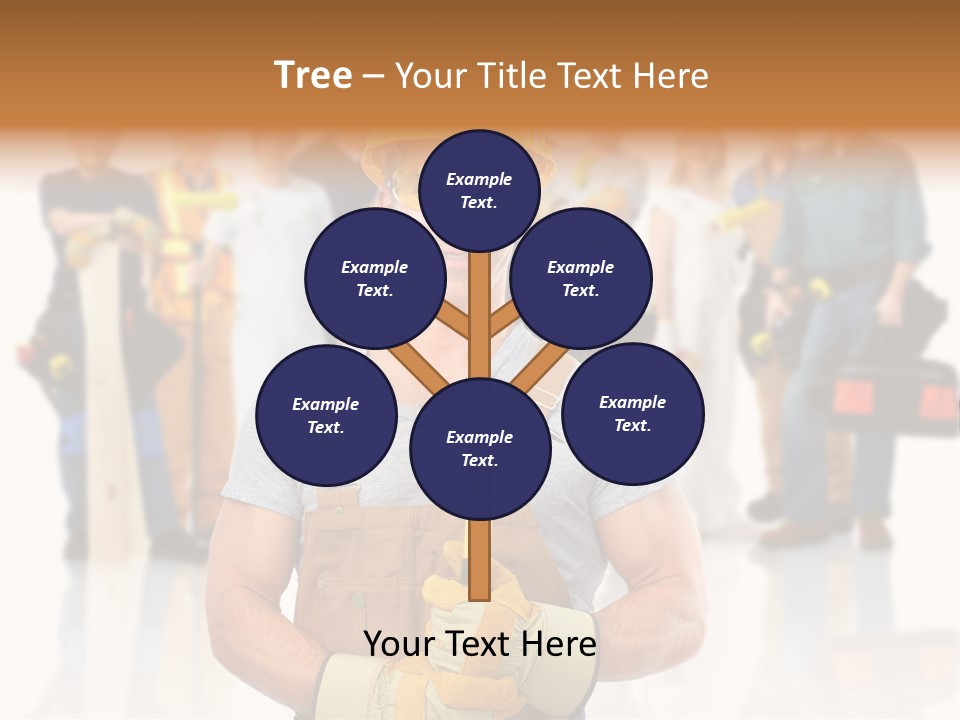 Working Carpenter Occupation PowerPoint Template