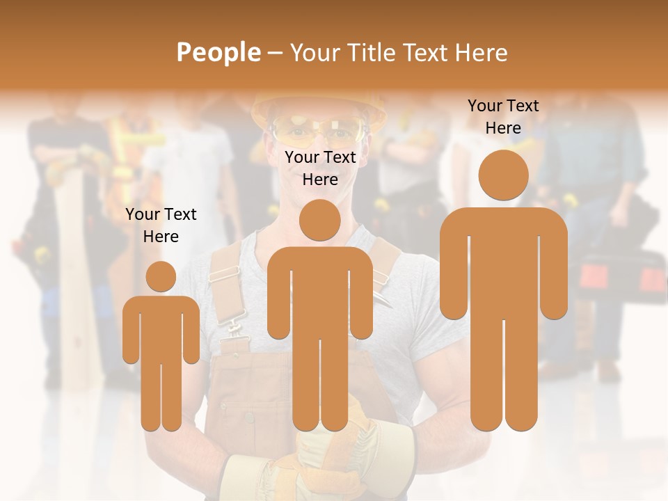 Working Carpenter Occupation PowerPoint Template