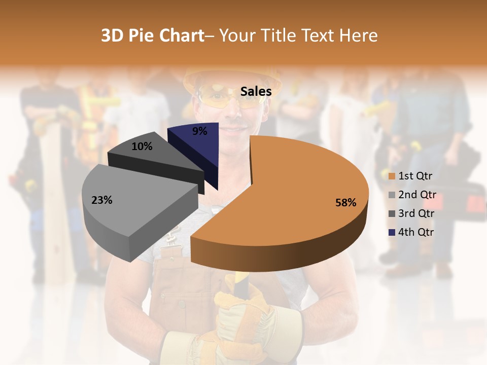 Working Carpenter Occupation PowerPoint Template
