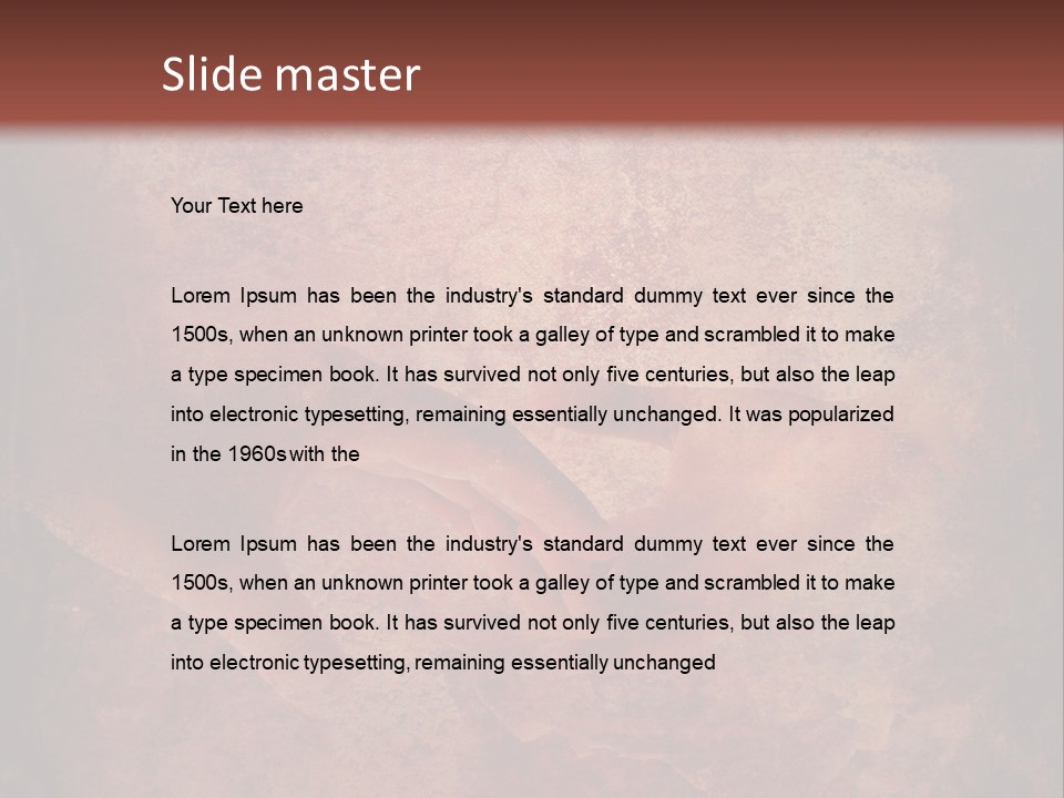 Female Concept Romance PowerPoint Template