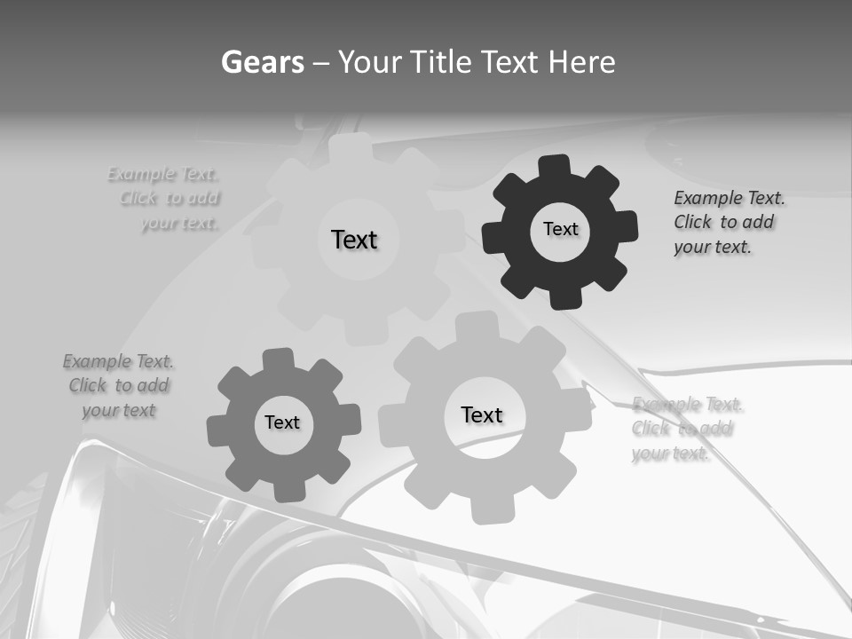 Transport Race Sport PowerPoint Template