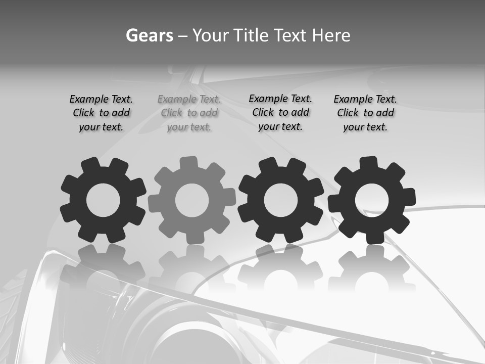 Transport Race Sport PowerPoint Template