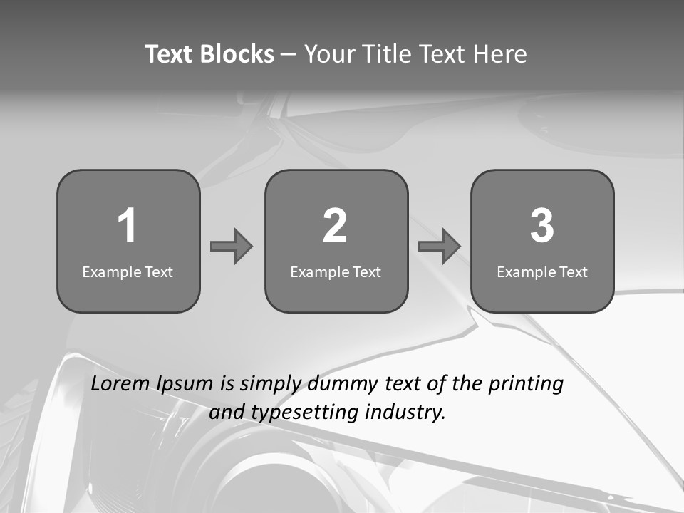 Transport Race Sport PowerPoint Template