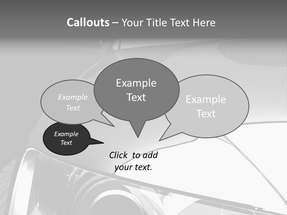 Transport Race Sport PowerPoint Template