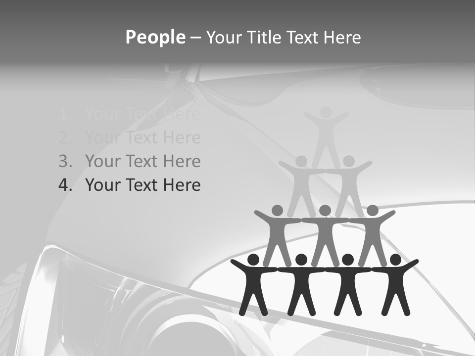 Transport Race Sport PowerPoint Template