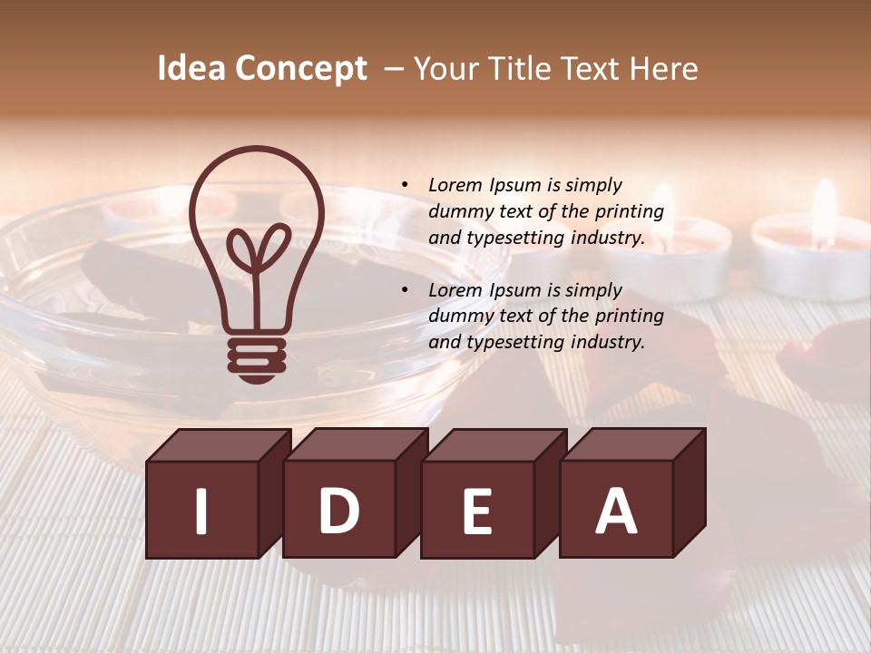 Hindu Ulun Pura PowerPoint Template