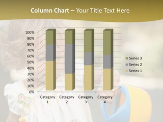 Watering Can Nature One Person PowerPoint Template