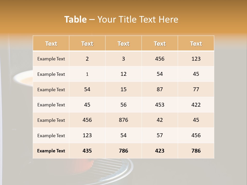 Mocha Luxury Roasted PowerPoint Template