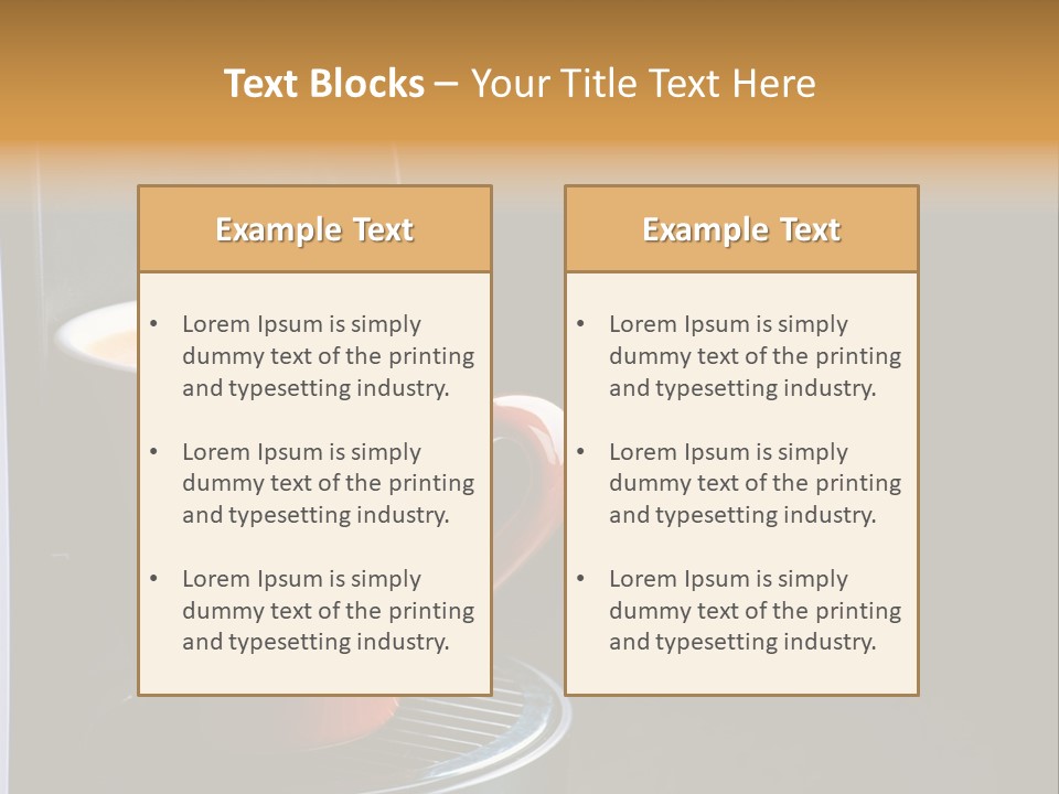 Mocha Luxury Roasted PowerPoint Template