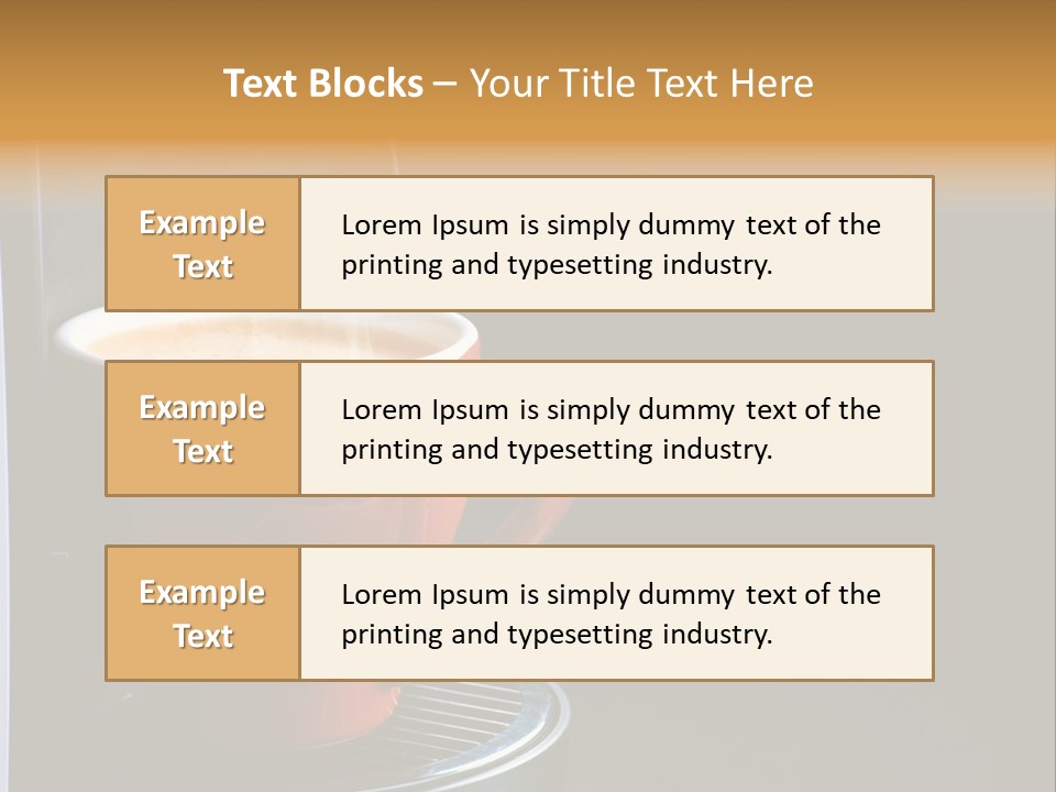 Mocha Luxury Roasted PowerPoint Template