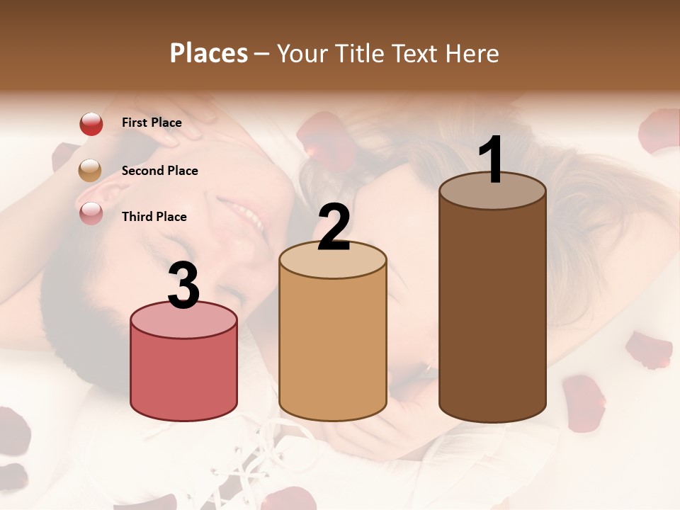 Young Bed Body PowerPoint Template