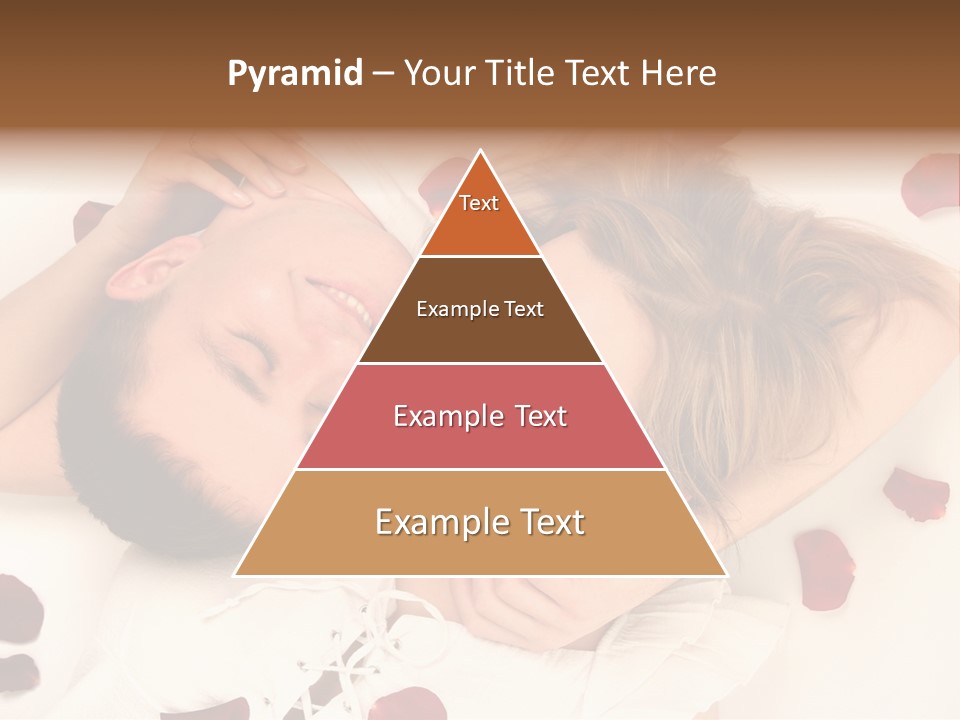 Young Bed Body PowerPoint Template