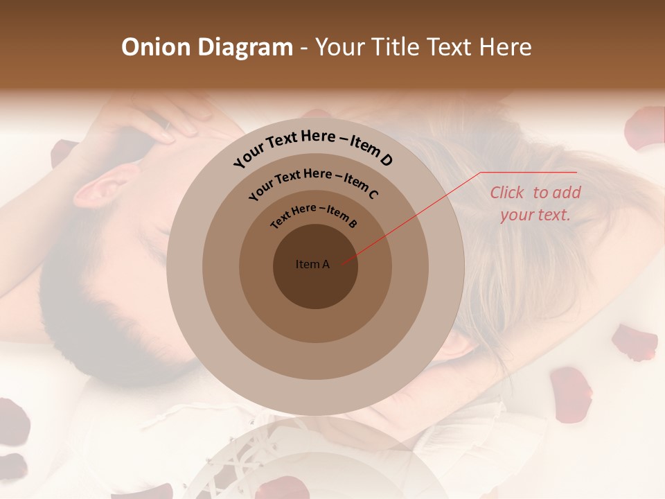 Young Bed Body PowerPoint Template