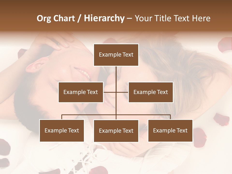 Young Bed Body PowerPoint Template