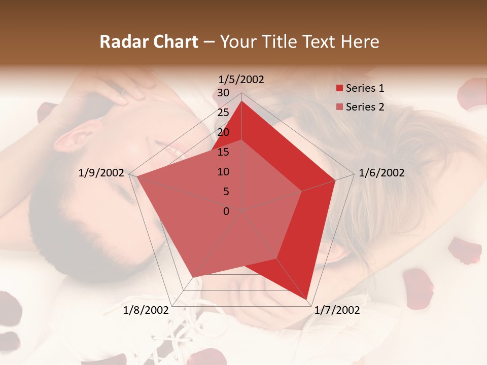 Young Bed Body PowerPoint Template