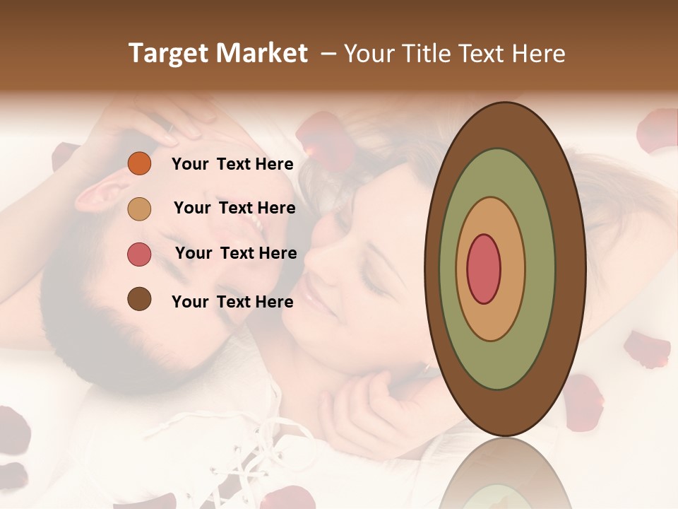 Young Bed Body PowerPoint Template