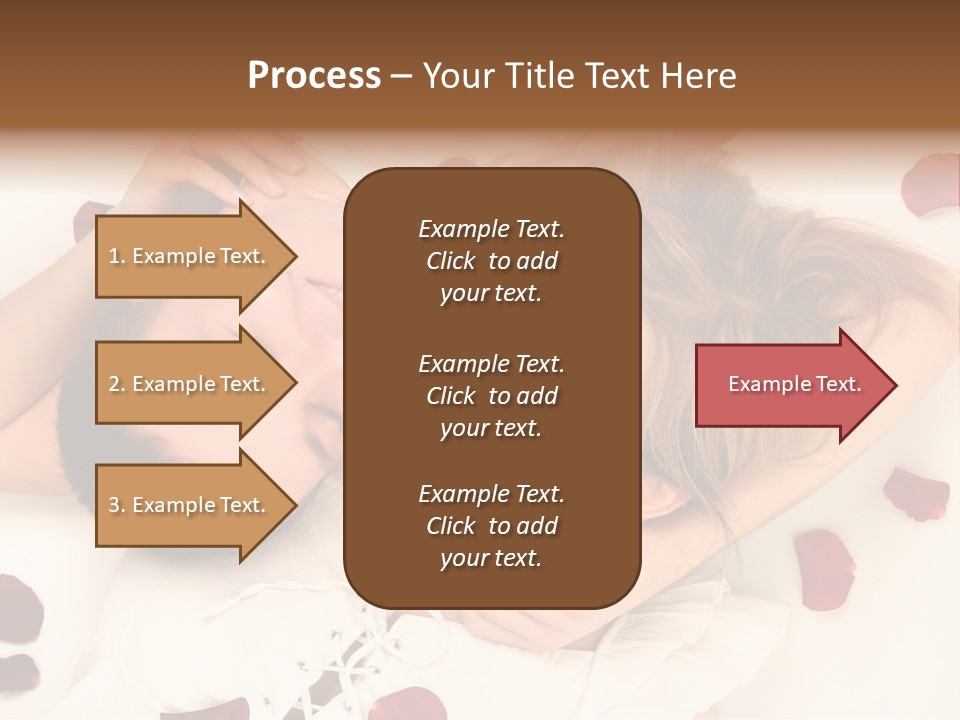 Young Bed Body PowerPoint Template