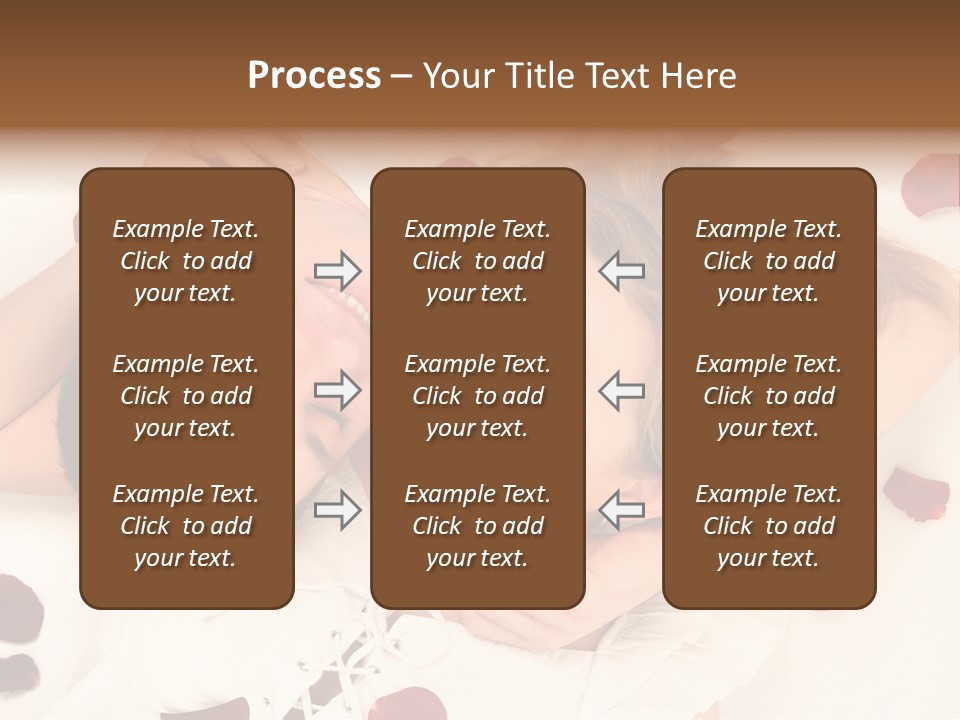 Young Bed Body PowerPoint Template