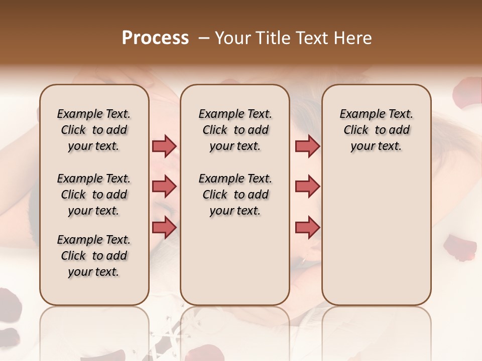 Young Bed Body PowerPoint Template