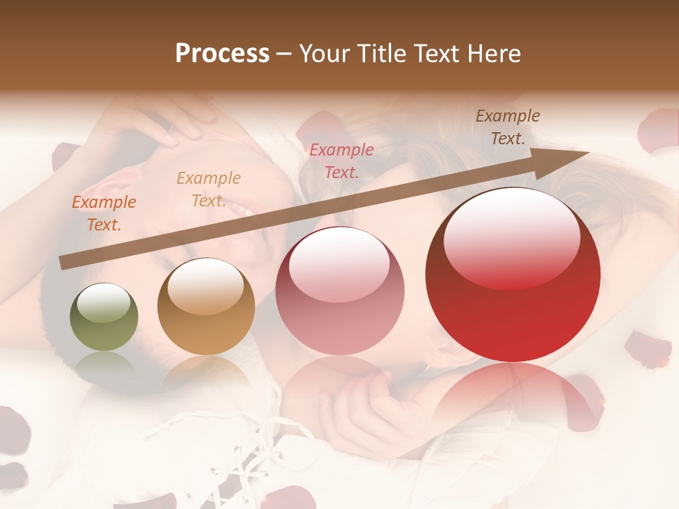 Young Bed Body PowerPoint Template