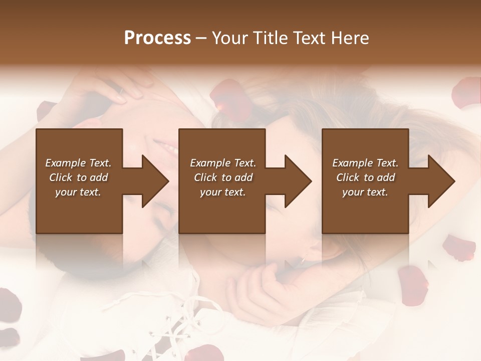 Young Bed Body PowerPoint Template