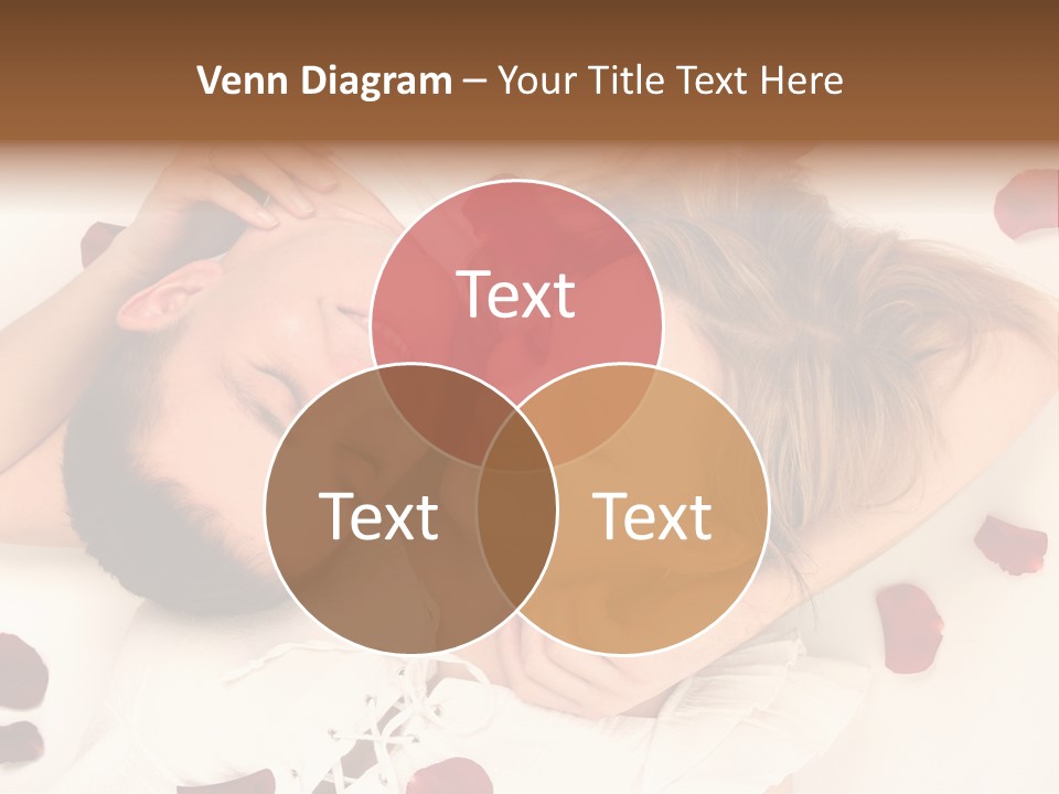 Young Bed Body PowerPoint Template