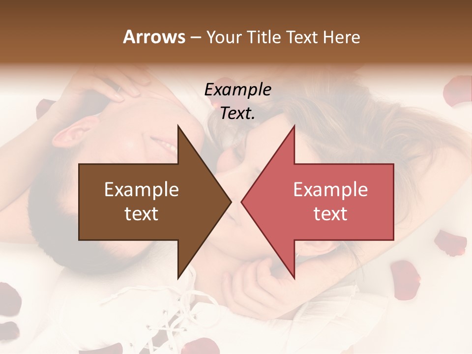 Young Bed Body PowerPoint Template