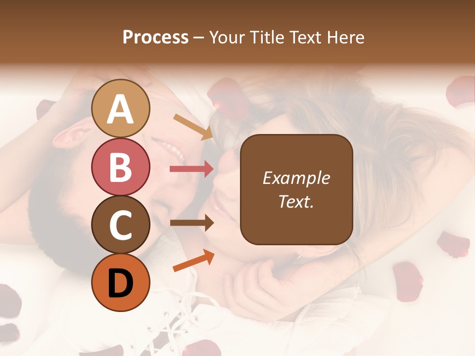 Young Bed Body PowerPoint Template