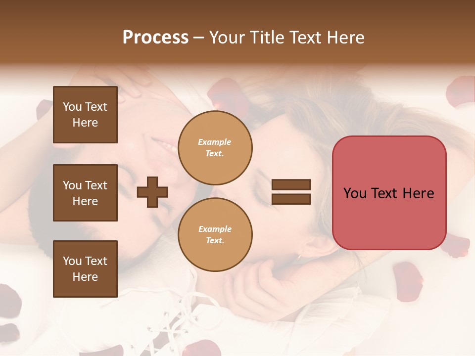 Young Bed Body PowerPoint Template