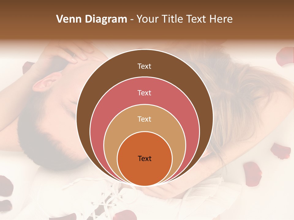 Young Bed Body PowerPoint Template