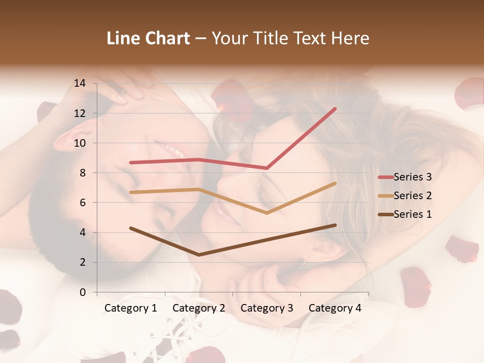 Young Bed Body PowerPoint Template