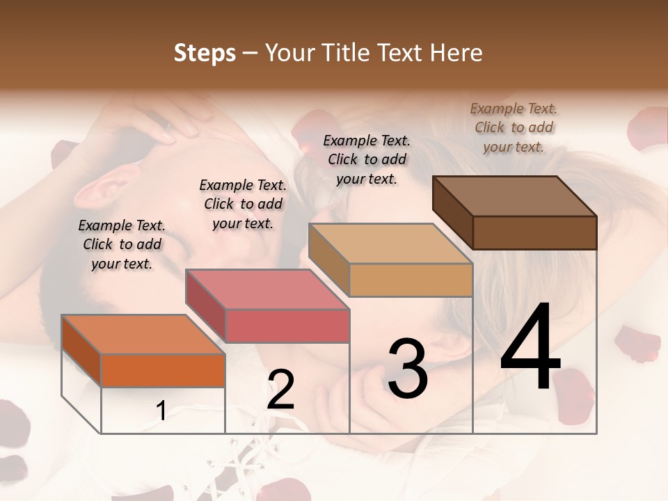 Young Bed Body PowerPoint Template