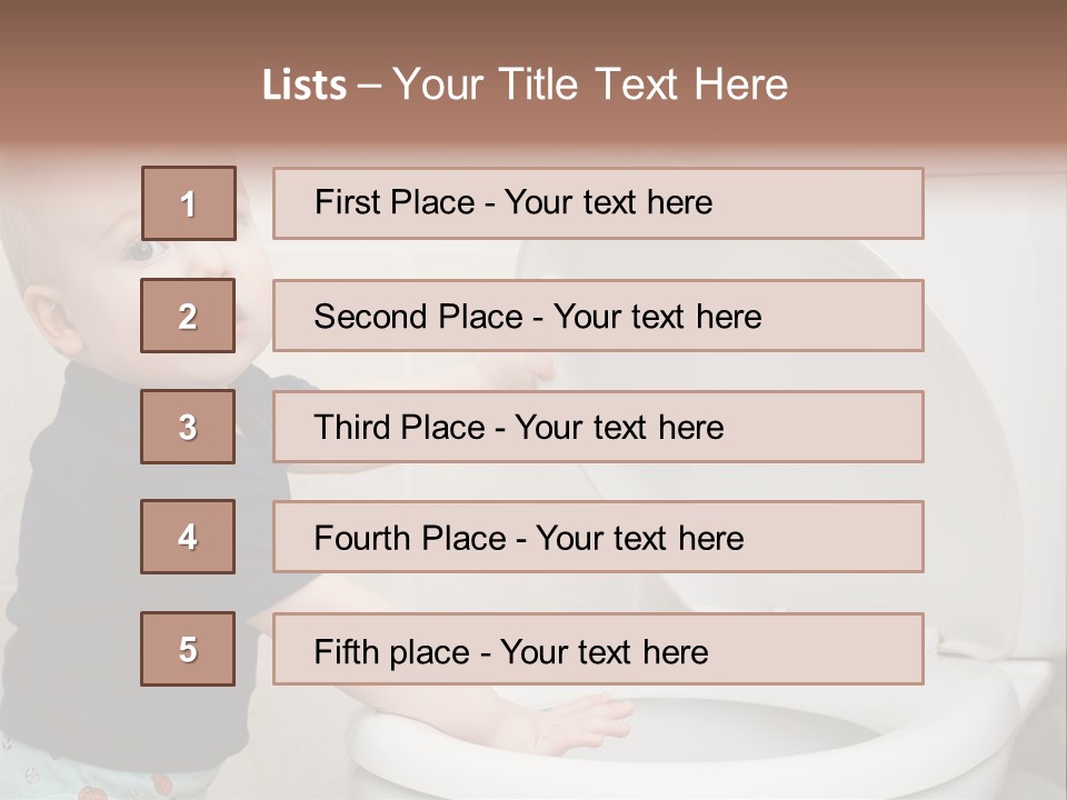 Boy Skin Clean PowerPoint Template