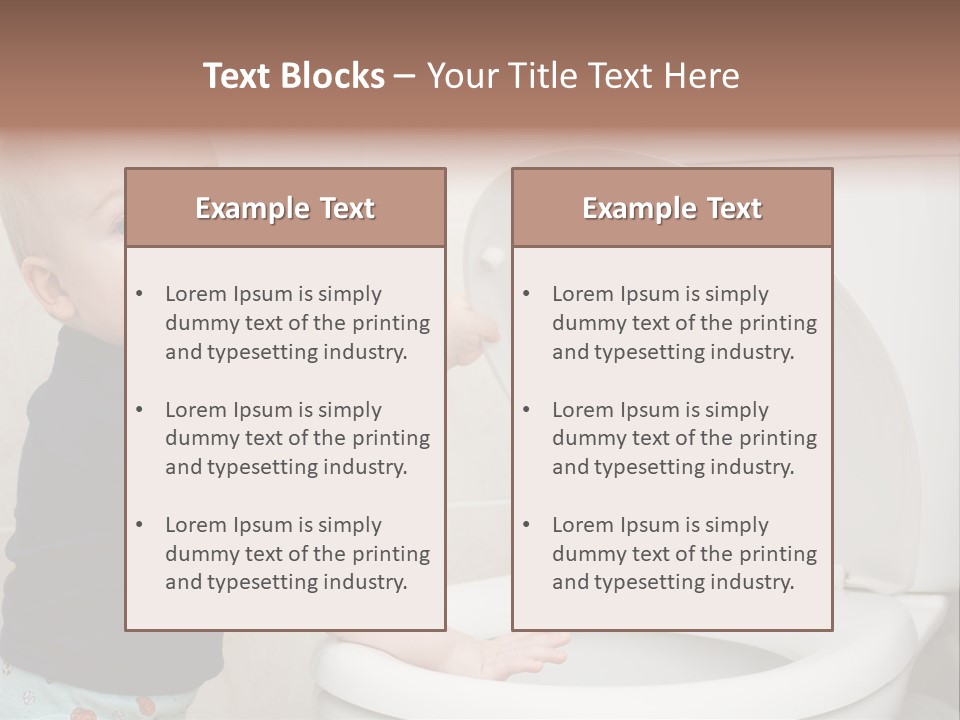 Boy Skin Clean PowerPoint Template