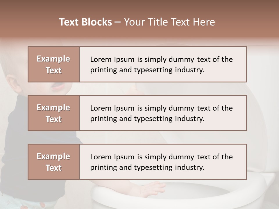 Boy Skin Clean PowerPoint Template