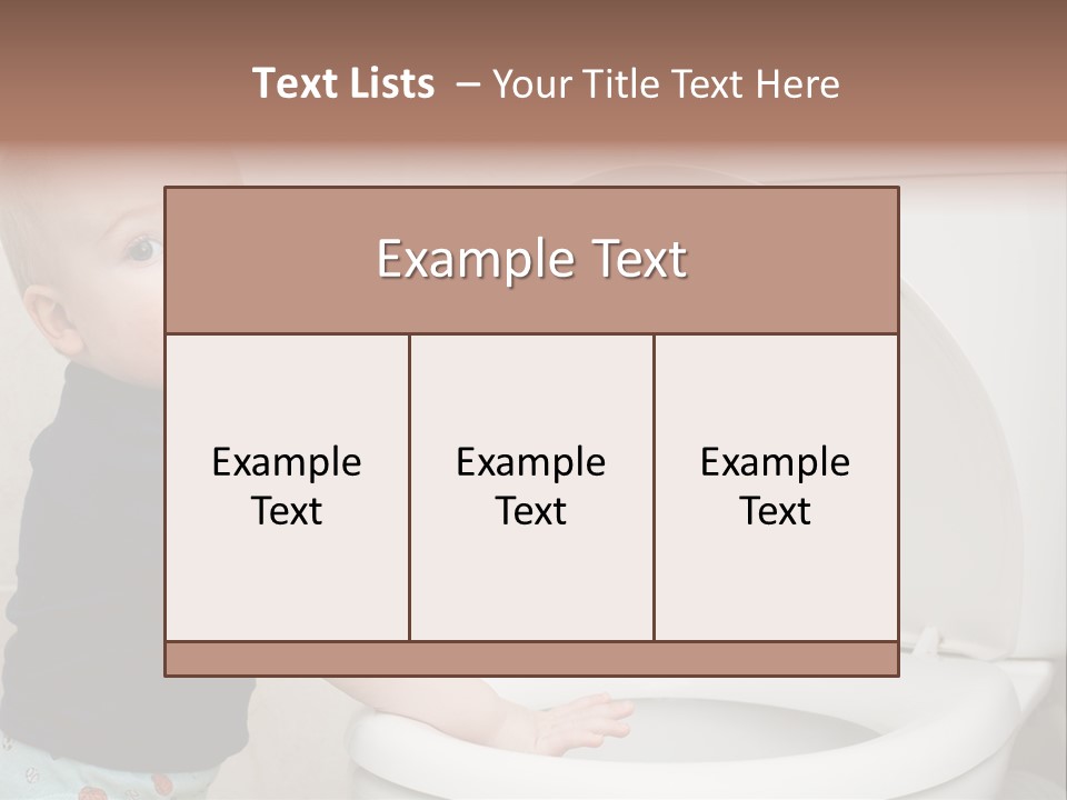 Boy Skin Clean PowerPoint Template